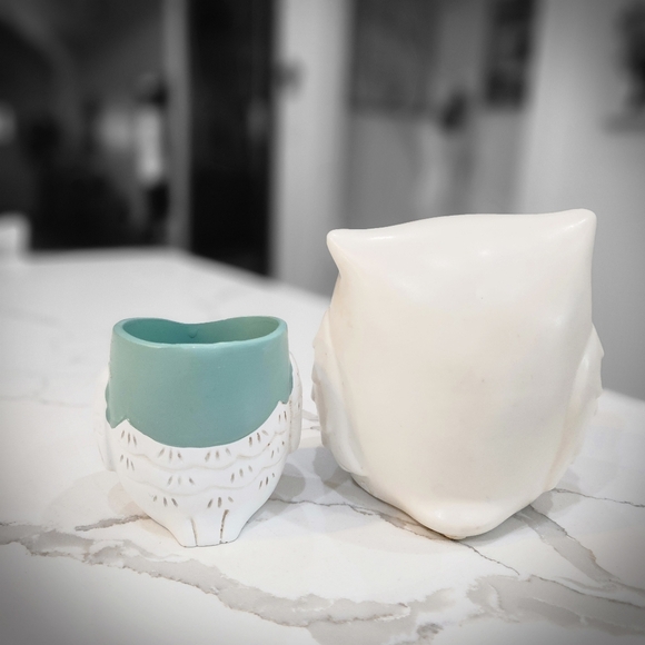 OWL LOVERS 2 OWLS HALLMARK & GANZ - Picture 5 of 5